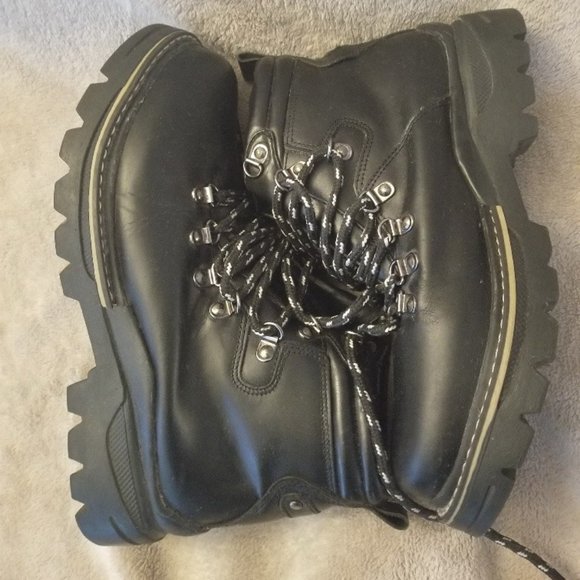 Black ALPINETEK padded Hi-cut casual rugged boots Size 8 - Picture 9 of 10